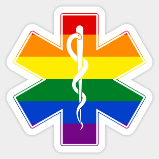 Star of Life Pride Sticker